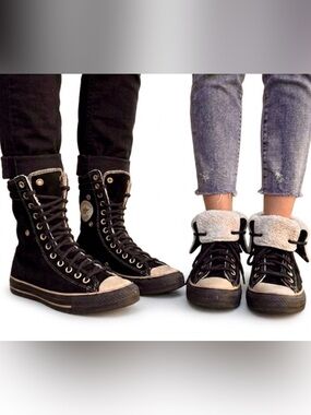Converse Chuck Taylor All Star winter boots Men 4.5, Woman 6.5   Convertible 9in